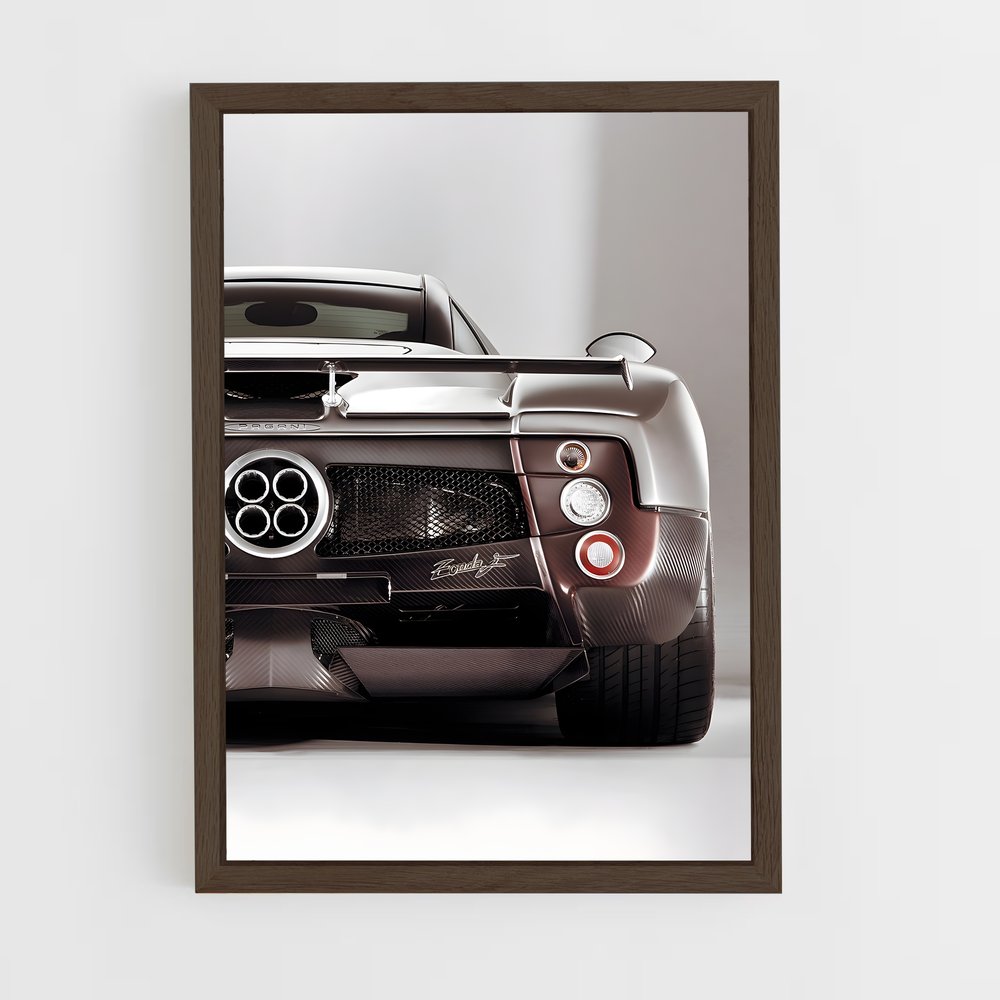 Poster Zonda Racer – affiche Pagani (vue 5)